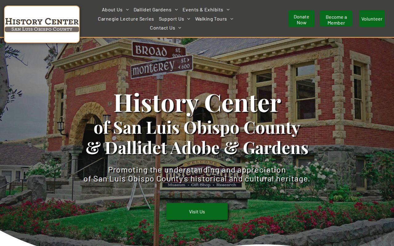 San Luis Obispo residents directory History Center research collections
